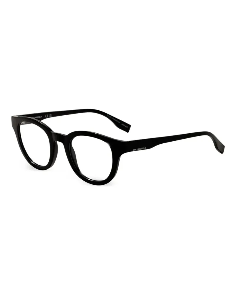 Karl Lagerfeld round-frame glasses - Schwarz Schwarz