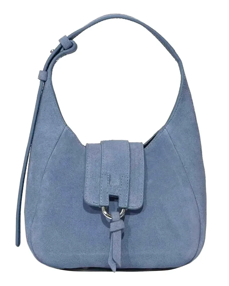 Hogan mini suede tote bag - Blau Blau