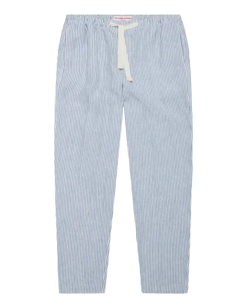 Orlebar Brown Alex striped trousers - Blau Blau