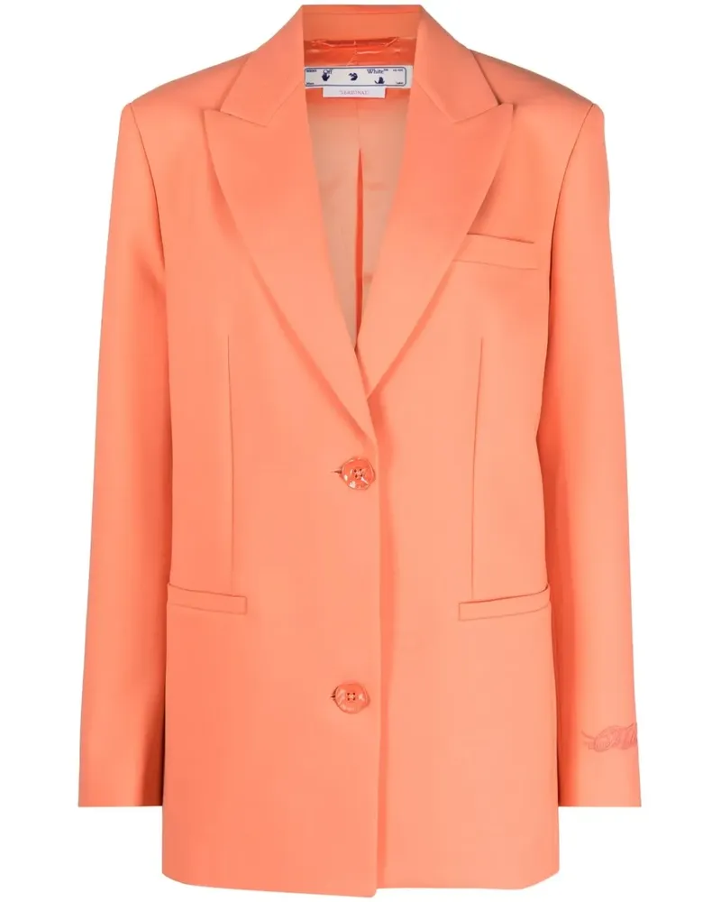 OFF-WHITE Tomboy Blazer - Orange Orange