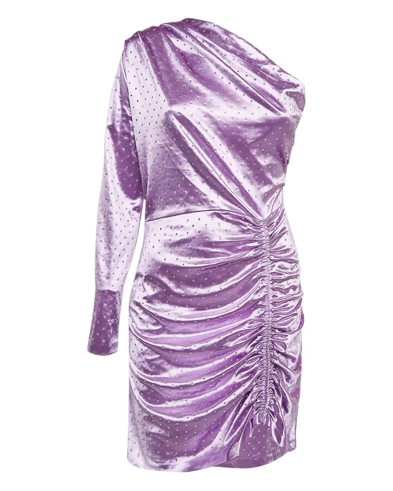 Maje Pre-owned One-Shoulder-Kleid mit Raffungen - Violett Violett