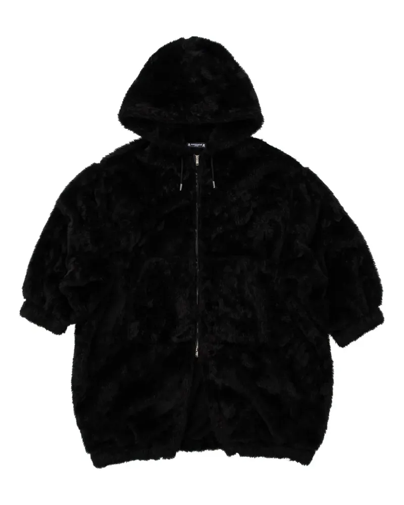 Mastermind Japan Kapuzenjacke mit Totenkopf - Schwarz Schwarz