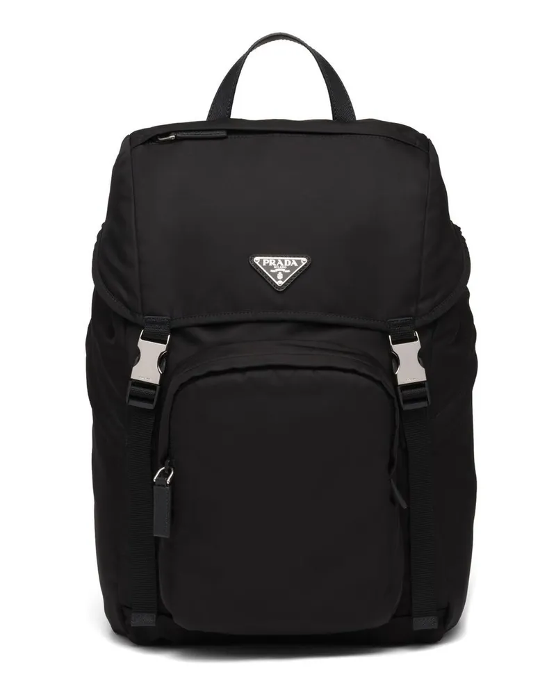 Prada Rucksack mit Kordelzug - Schwarz Schwarz