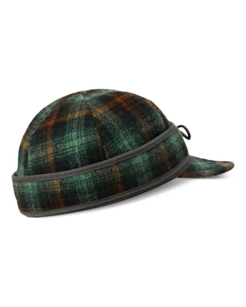 Ralph Lauren Karierte Baseballkappe - Grün Grün