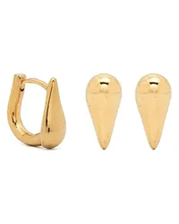 Maria Black Never Say Never earrings (set of three Gold