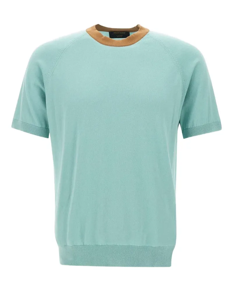 Gran Sasso Klassisches T-Shirt - Blau Blau