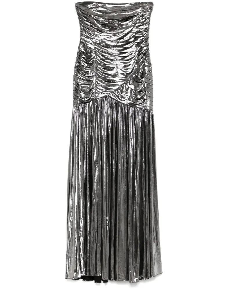 Retrofête Josie Abendkleid - Silber Silber