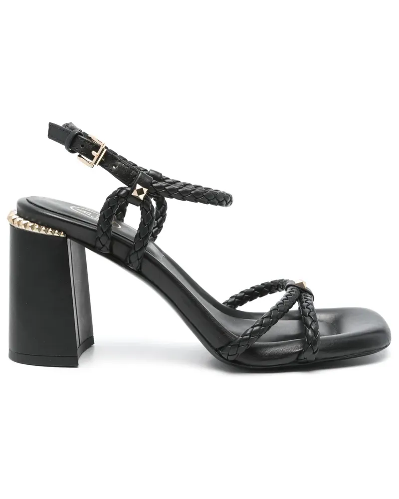 ash Lola Bis Sandalen 80mm - Schwarz Schwarz
