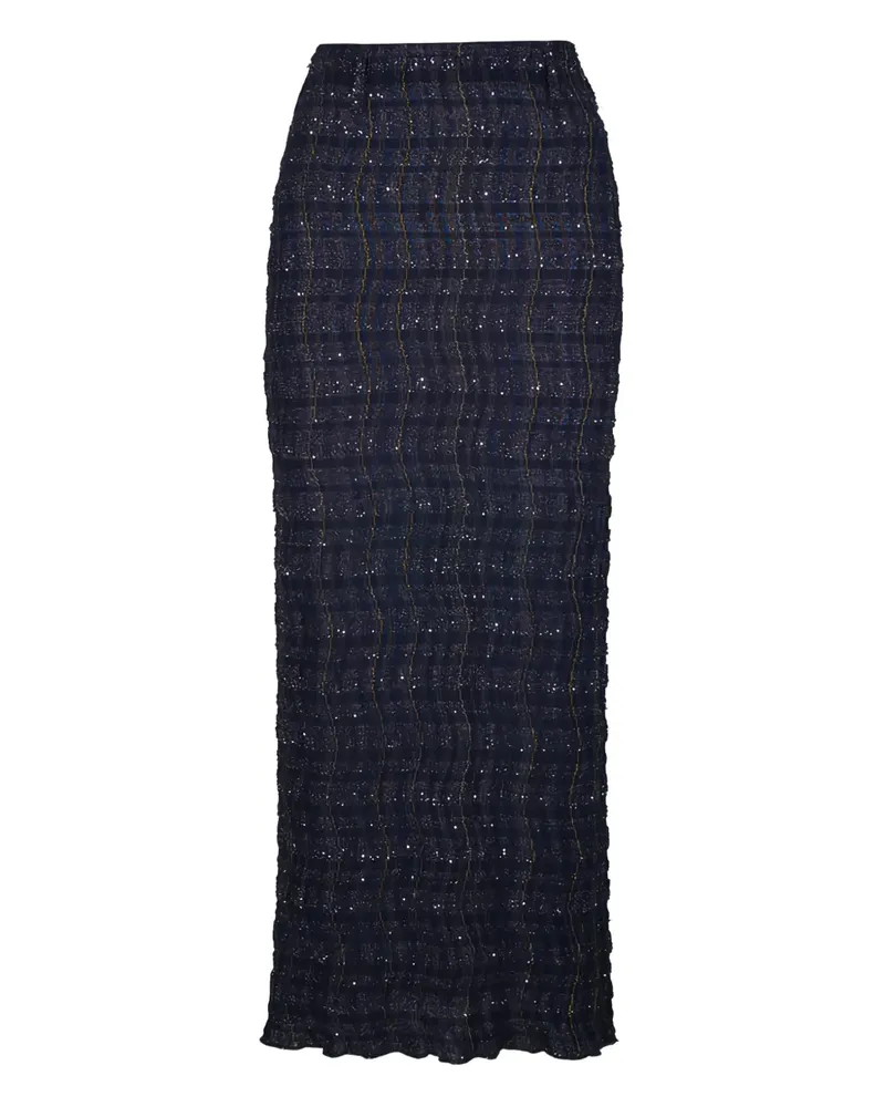 Missoni Strukturierter Rock - Blau Blau