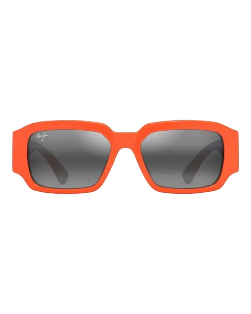 Maui Jim Kūpale square-frame sunglasses - Orange Orange