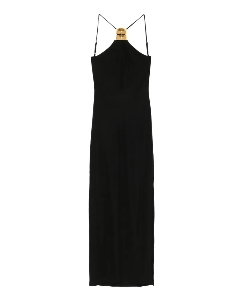 Cult Gaia Vaela halterneck maxi dress - Schwarz Schwarz