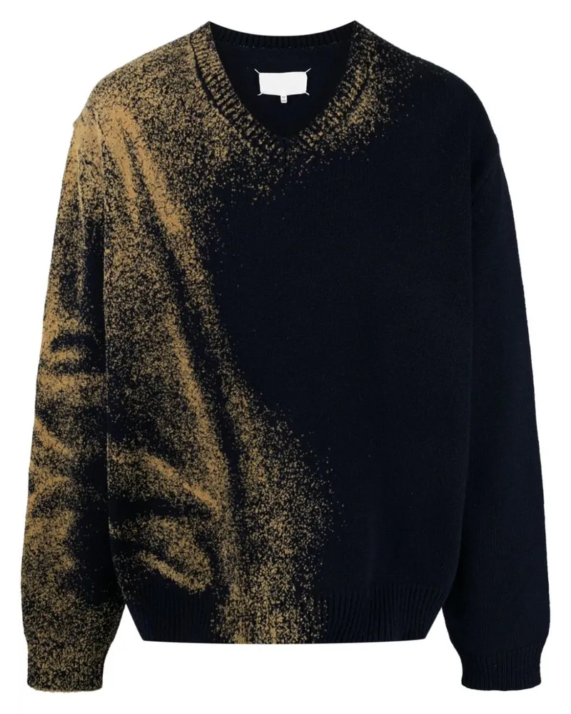 Maison Margiela Sandstorm Pullover - Blau Blau
