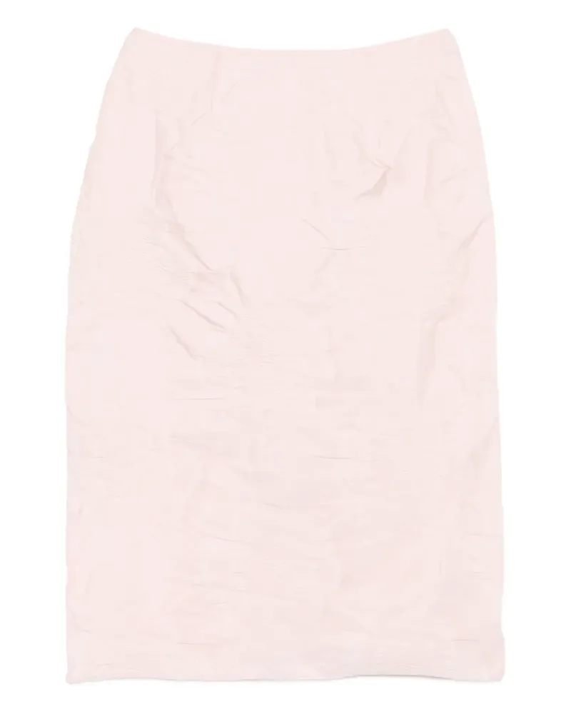 Cecilie Bahnsen Midirock mit Falten - Rosa Rosa