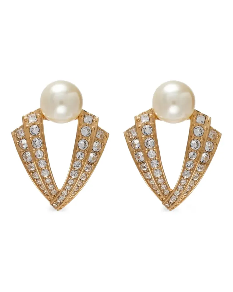 Valentino Garavani Verzierte Je Les V Ohrringe - Gold Gold