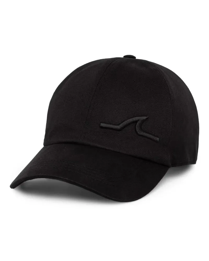 Paul & Shark Baseballkappe mit Logo-Stickerei - Schwarz Schwarz