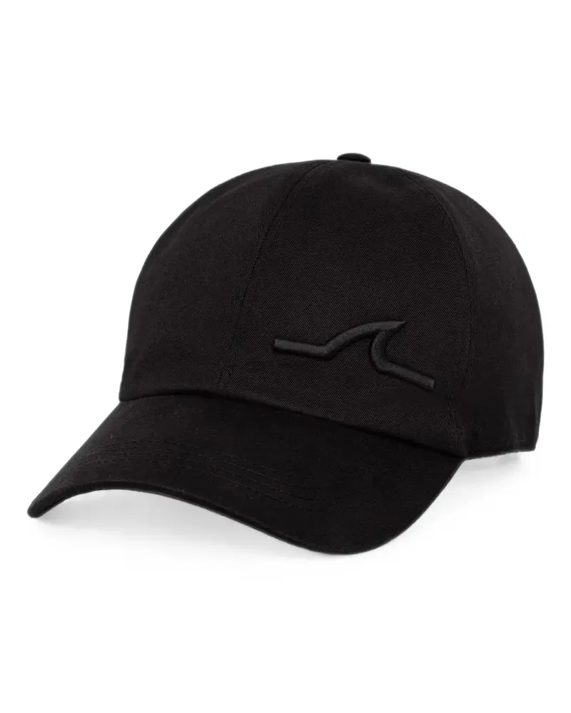 Paul & Shark embroidered-logo baseball cap - Schwarz Schwarz