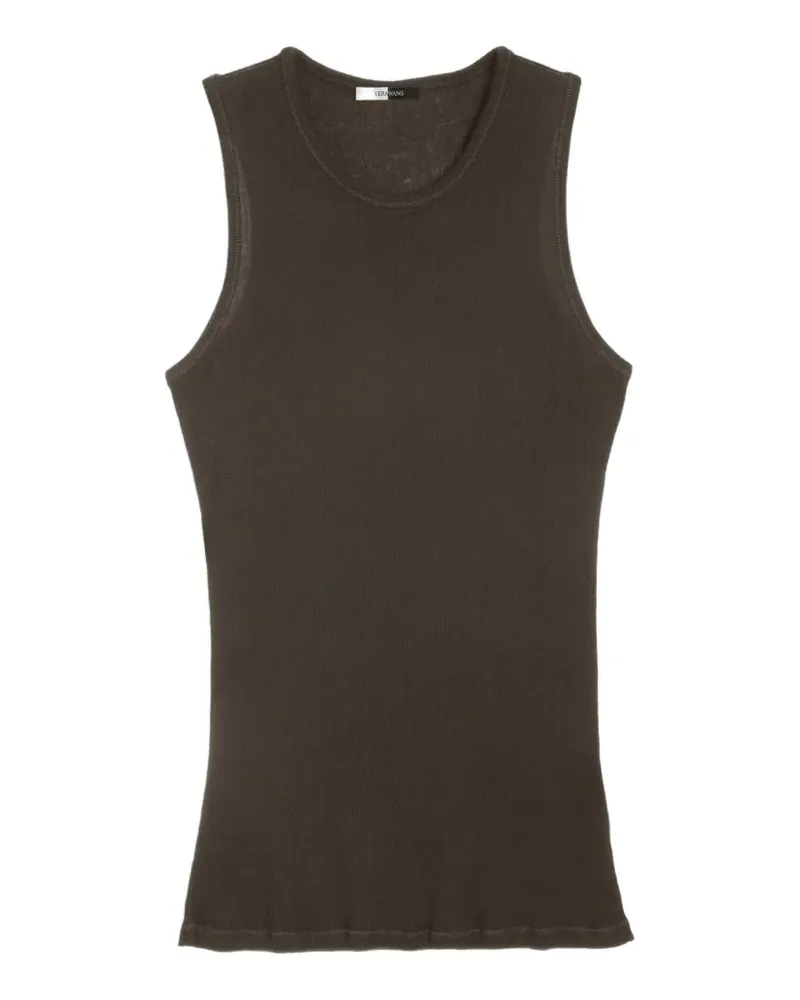 Vera Wang Tessa ribbed tank top - Braun Braun