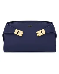 Ferragamo Mini Hug Umhängetasche Blau