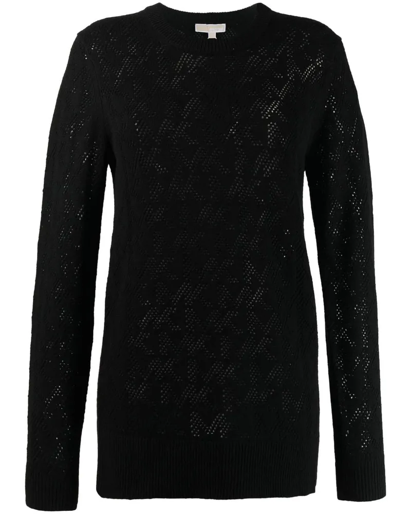 Michael Kors Pullover mit Logo - Schwarz Schwarz