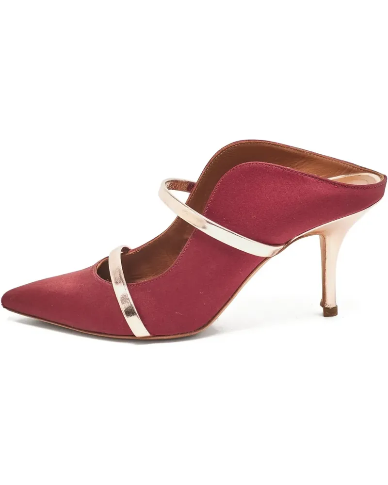 Malone Souliers Pre-owned Maureen Mules mit spitzer Kappe 105mm - Rot Rot