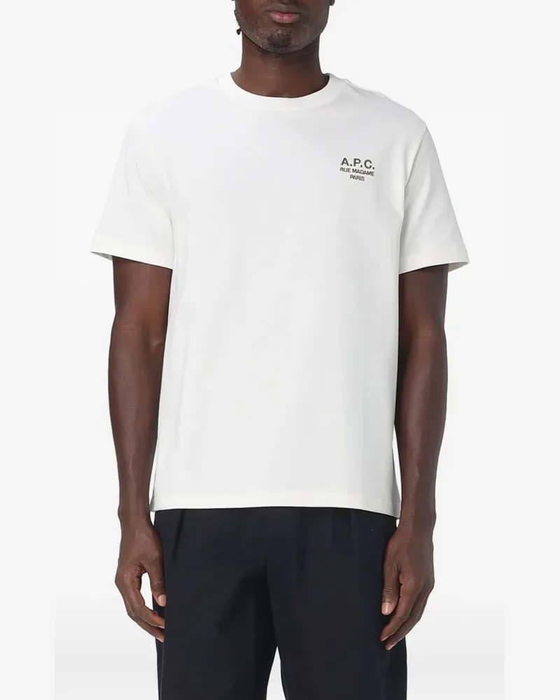 A.P.C. Rue Madame T-Shirt - Weiß Weiß