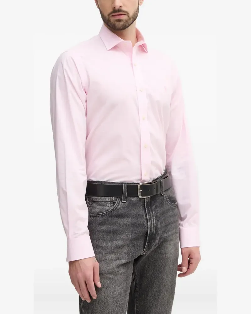 Ralph Lauren Hemd mit Logo-Stickerei - Rosa Rosa