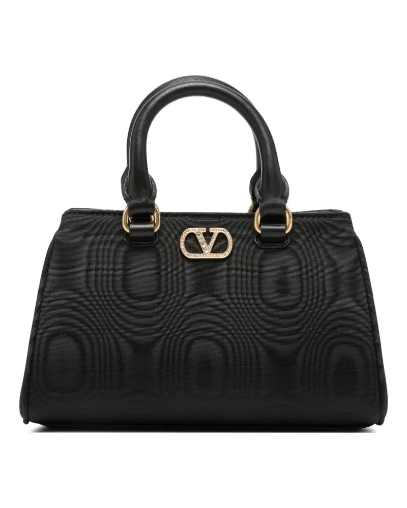 Valentino Garavani VLogo Signature Mini-Tote Bag - Schwarz Schwarz