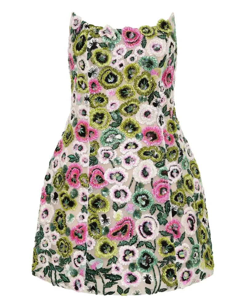Rachel Gilbert Camden Minikleid - Grün Grün
