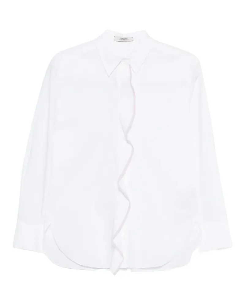 Dorothee Schumacher ruffled shirt - Weiß Weiß