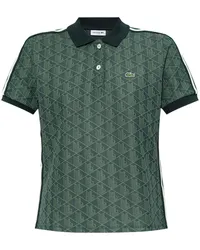 Lacoste Poloshirt mit Jacquard-Monogramm Grün