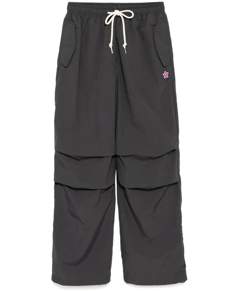 BAPE Moonface Utility-Hose mit Logo - Grau Grau