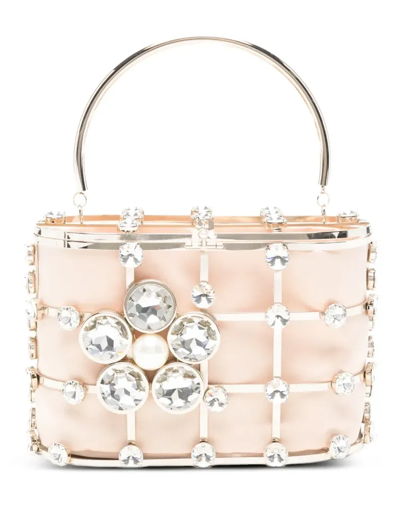 Rosantica Holli Matera crystal-embellished tote bag - Gold Gold