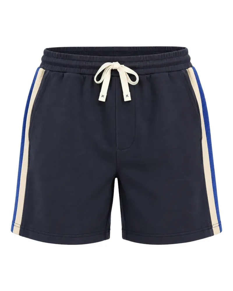 Armani Exchange side-stripe drawstring shorts - Schwarz Schwarz