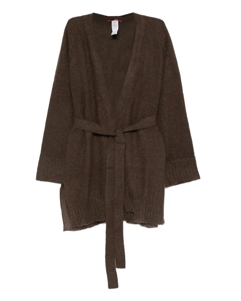Marina Rinaldi Unito belted cardigan - Braun Braun