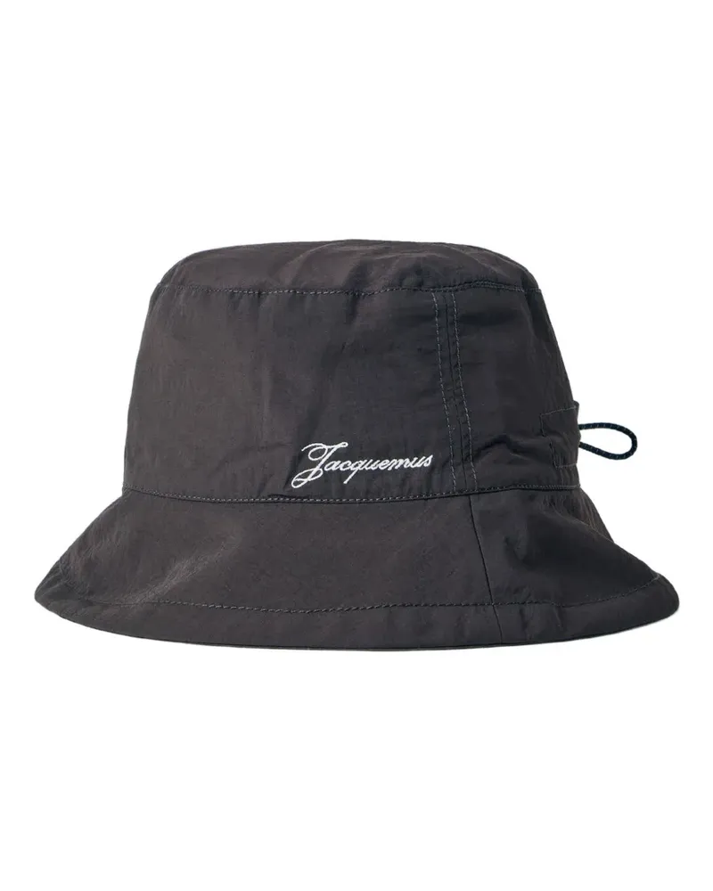 Jacquemus Fischerhut mit Logo-Stickerei - Braun Braun