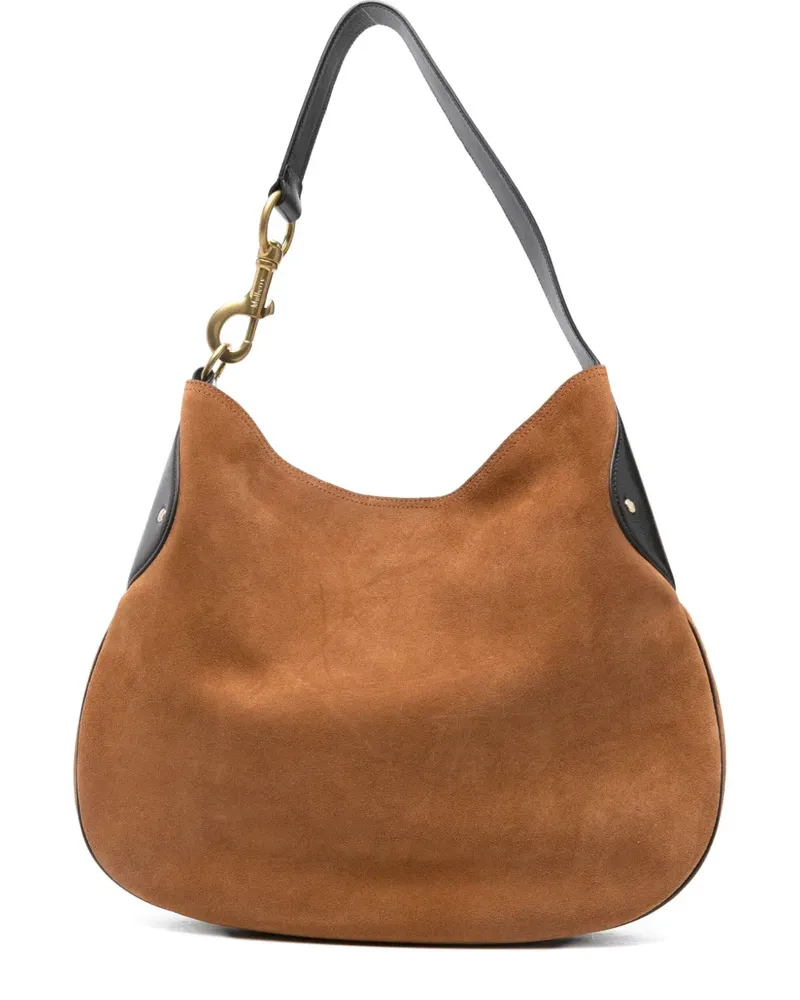 Mulberry Schultertasche aus Wildleder - Braun Braun
