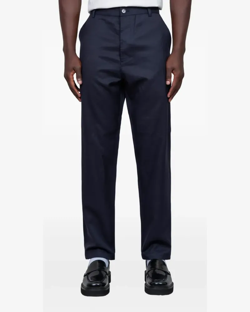 Universal Works Military Chino - Blau Blau