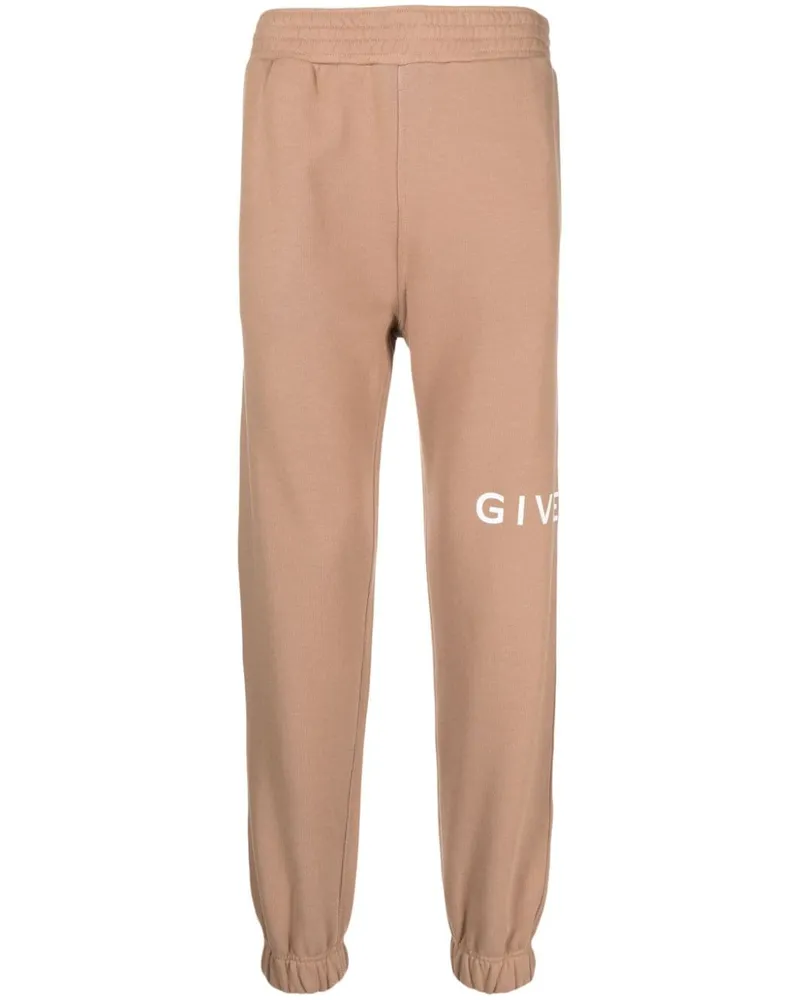 Givenchy Jogginghose mit Logo-Print - Braun Braun