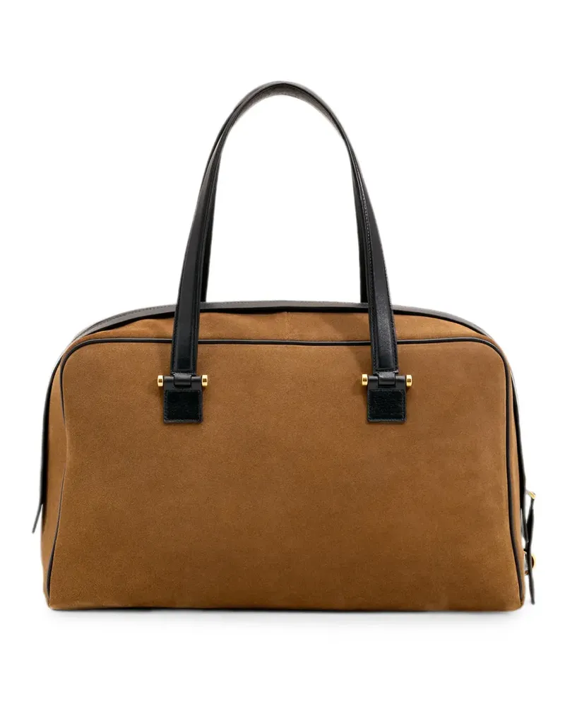 AMI Paris Georges Bowlingtasche aus Rindsleder - Braun Braun