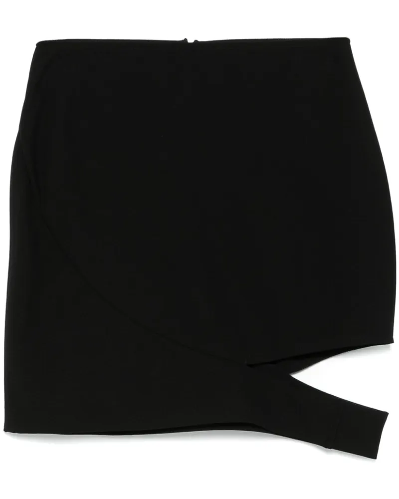 Nensi Dojaka Minirock mit Cut-Out - Schwarz Schwarz
