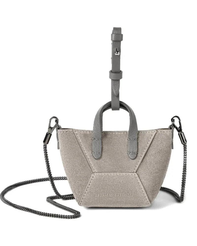 Brunello Cucinelli BC Duo Mini-Tasche - Grau Grau