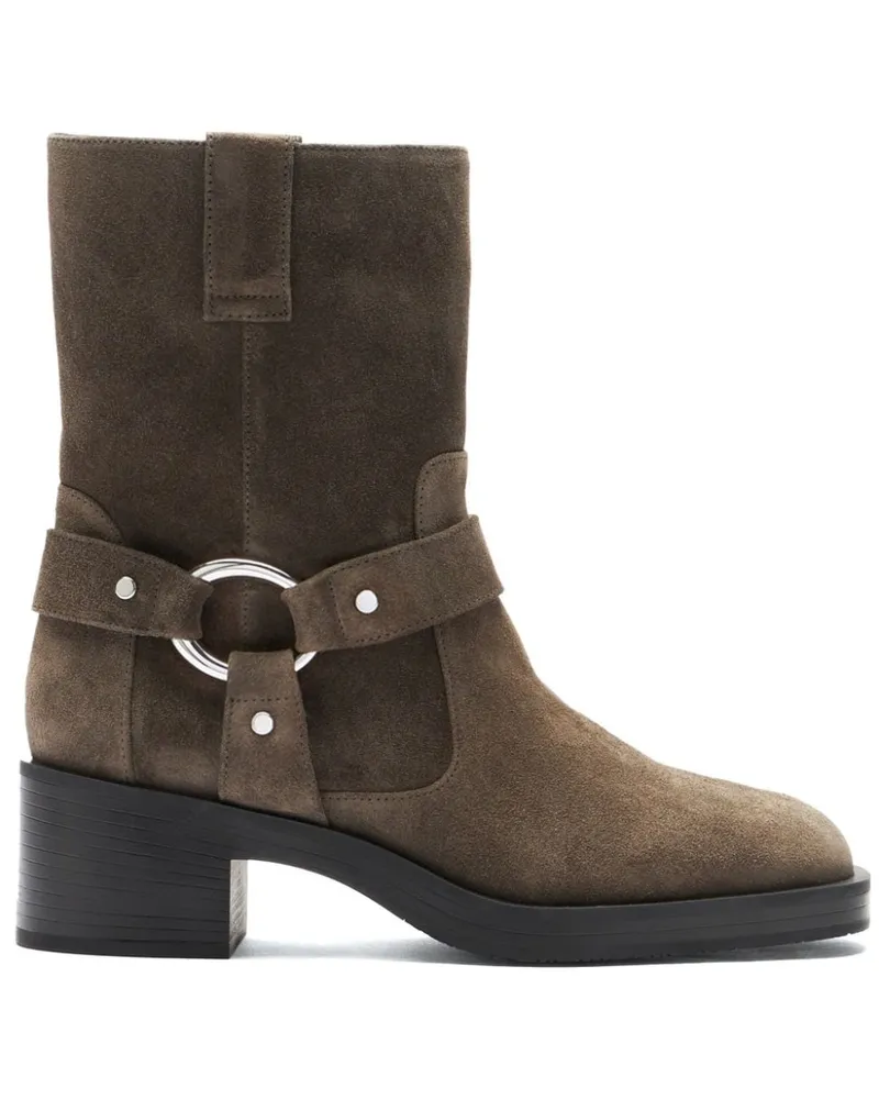 Stuart Weitzman Jax Stiefel - Nude Nude