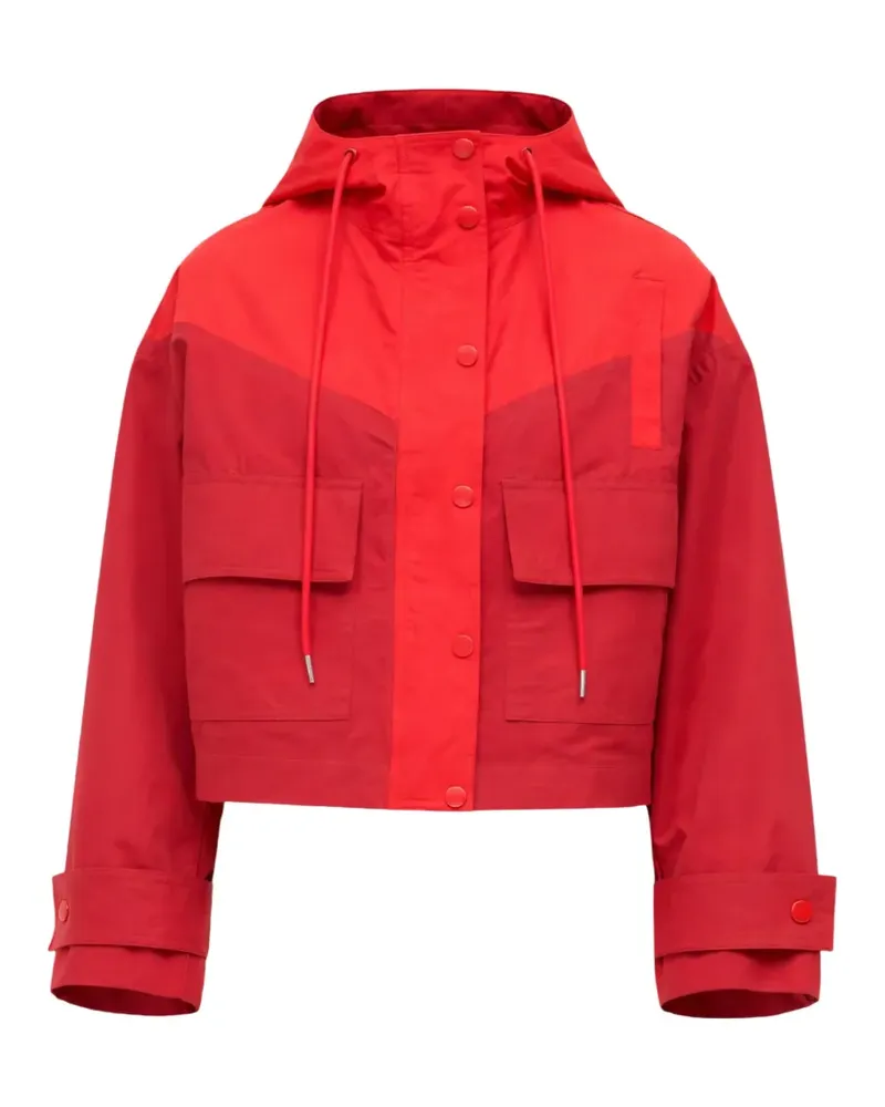 STAUD Alta hooded pocket jacket - Rot Rot