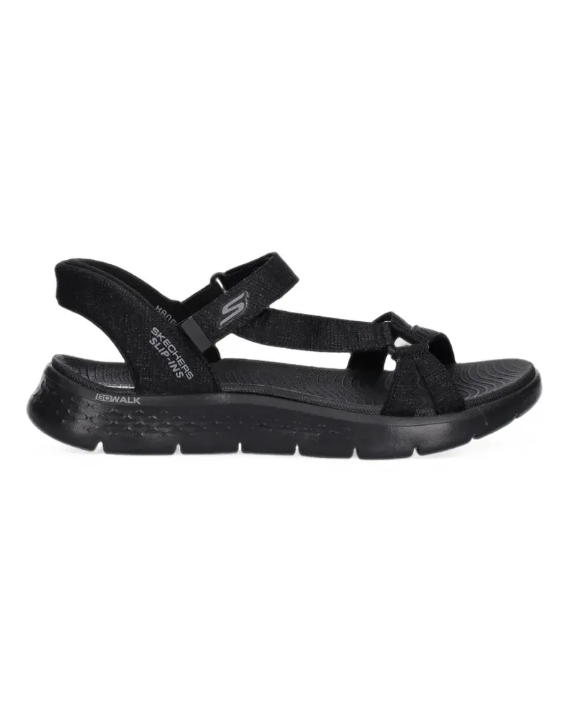 Skechers GoWalk strappy sandals - Schwarz Schwarz