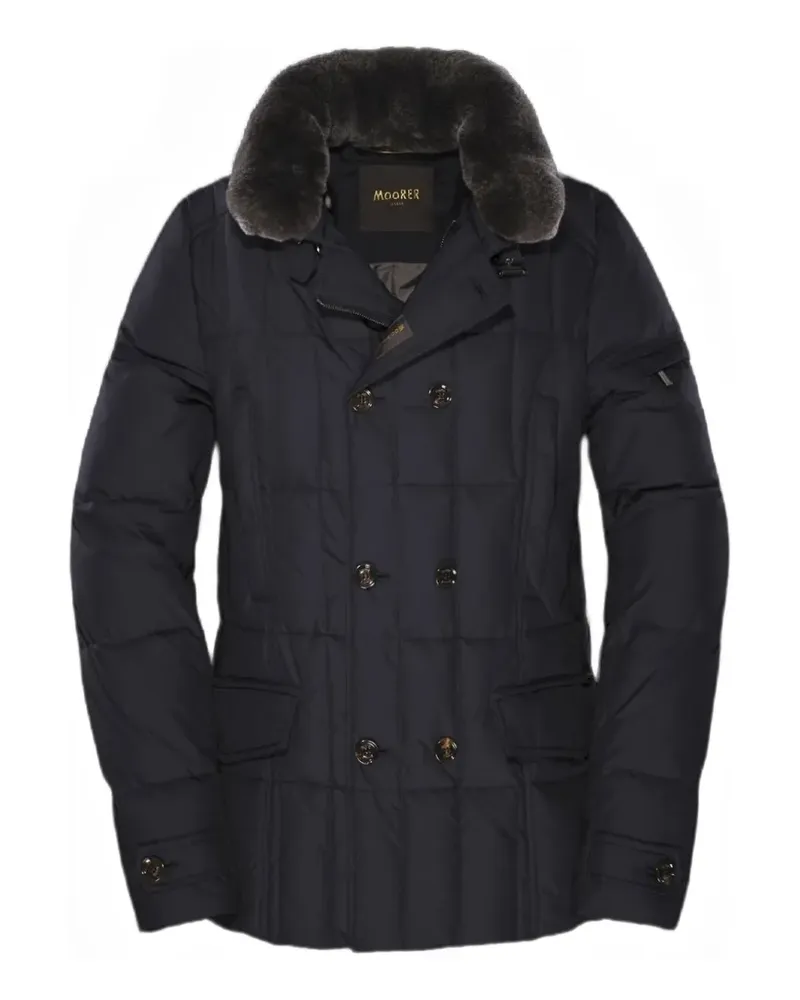 MOORER Gesteppte Siro Jacke - Blau Blau