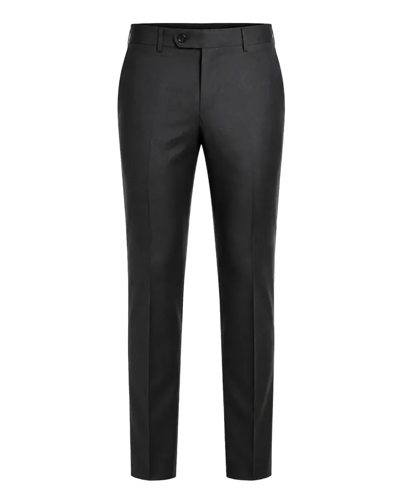 Corneliani Academy Hose mit verdecktem Verschluss - Schwarz Schwarz