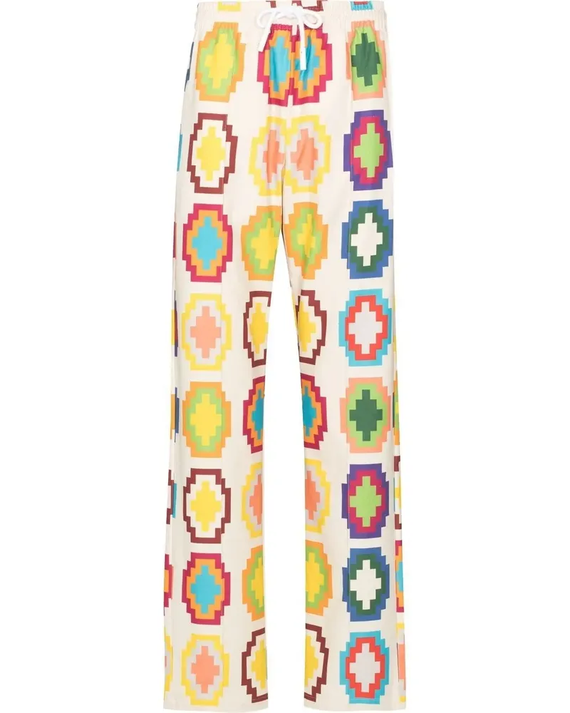 Marcelo Burlon | County of Milan Jogginghose mit Kreuz-Print - Weiß Weiß