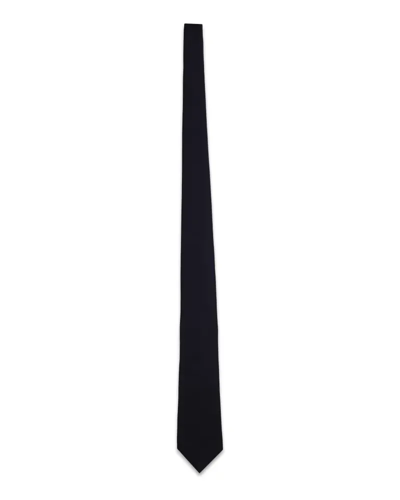 Giorgio Armani Krawatte aus Seide - Schwarz Schwarz
