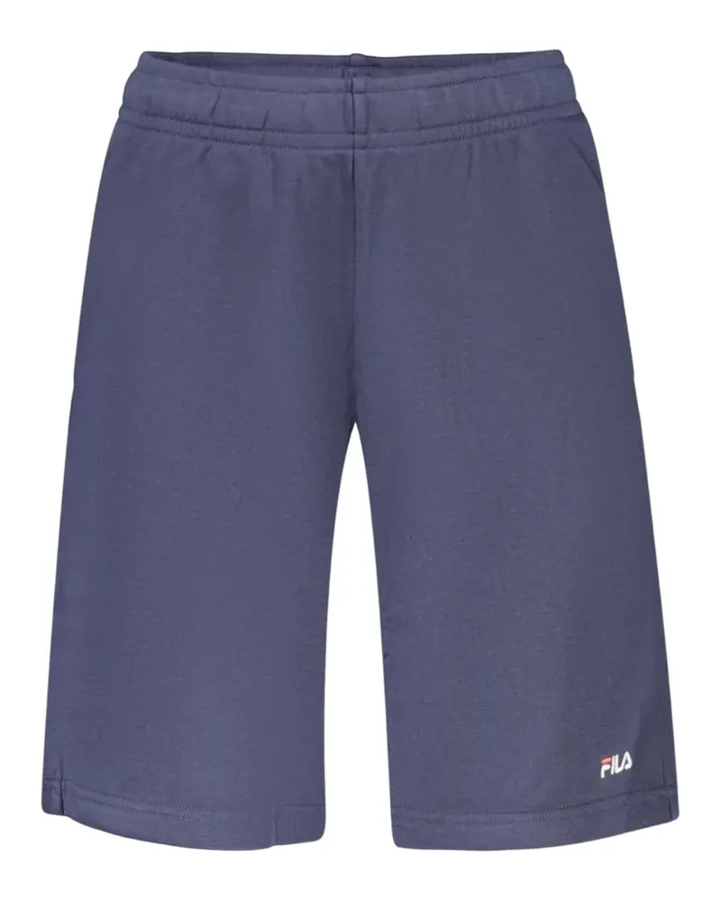 Fila Shorts mit Logo-Print - Blau Blau