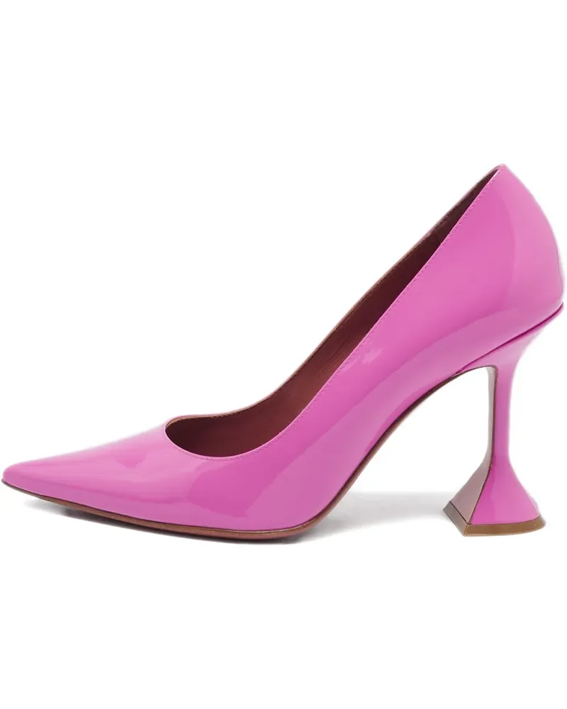 Amina Muaddi Ami Pumps 100mm - Rosa Rosa